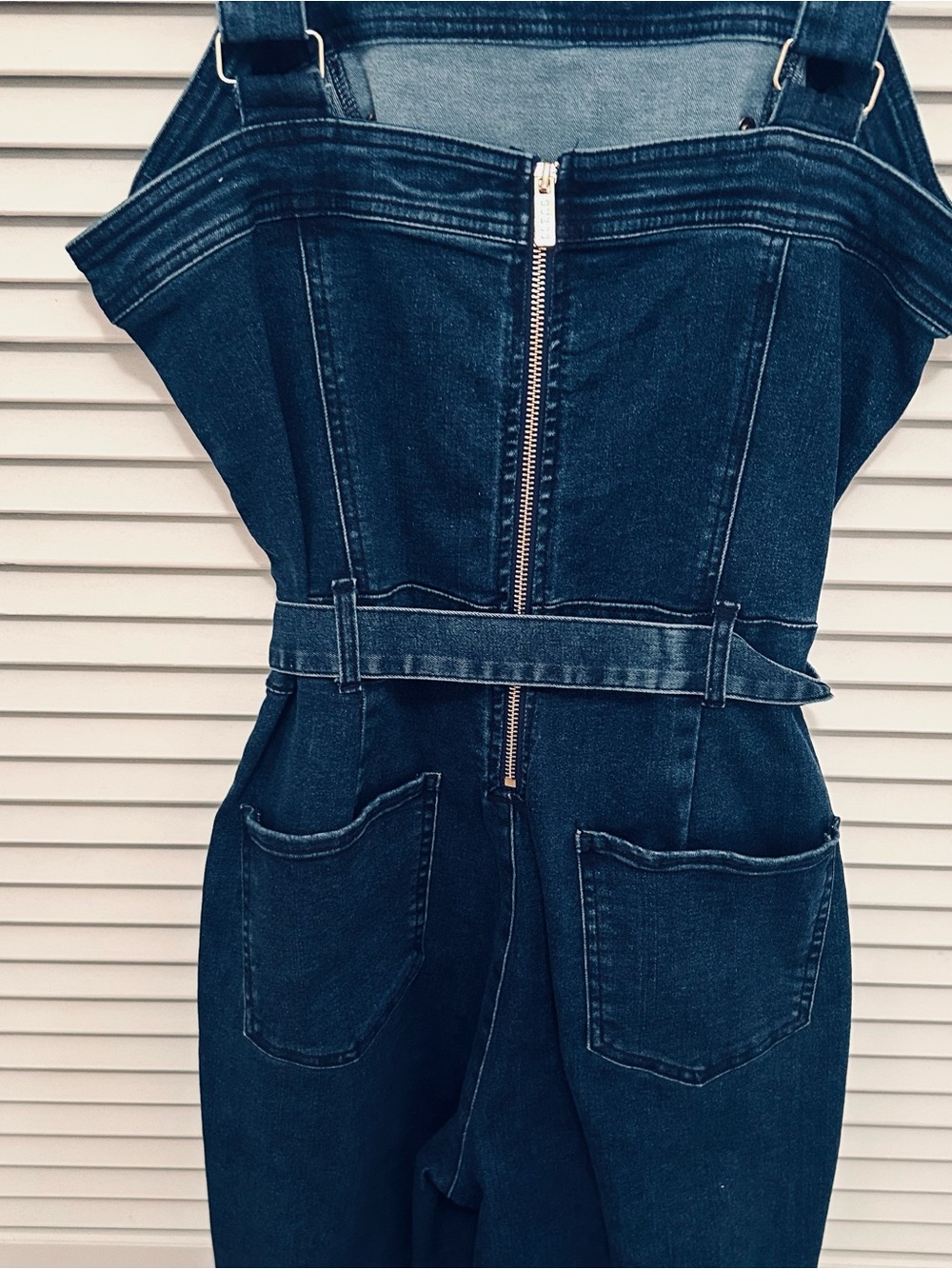 Guess denim jumpsuit/overalls - Picture 5 of 11